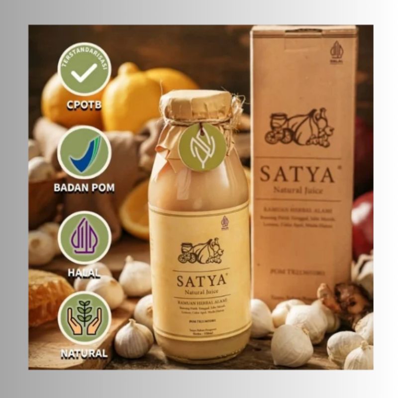 

SATYA NATURAL JUICE BAWANG PUTIH TOP HERBAL ALAMI BPOM ASLI JUS BAWANG PUTIH MENJAGA DAYA TAHAN TUBUH