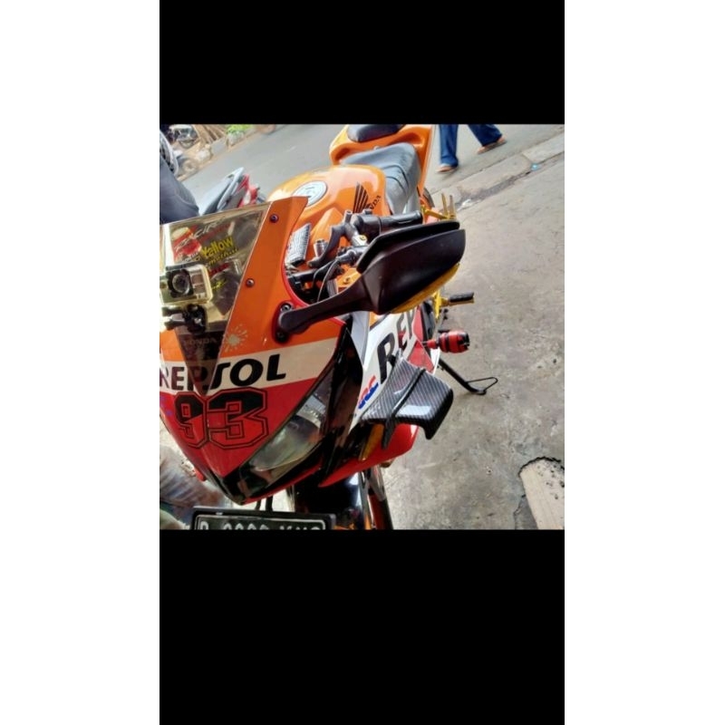 aero fairing winglet samping honda cbr 150 lokal