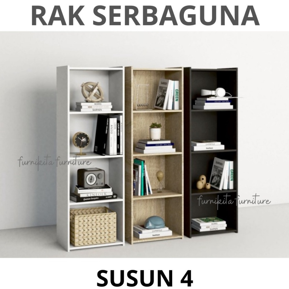 Seller RAK SERBAA KAYU MINIMALIS  LEMARI SERBAA  RAK HELM  RAK JILBAB  RAK BUKU
