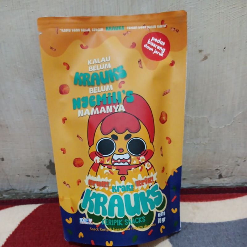 

Cemilan Basreng pedas daun jeruk