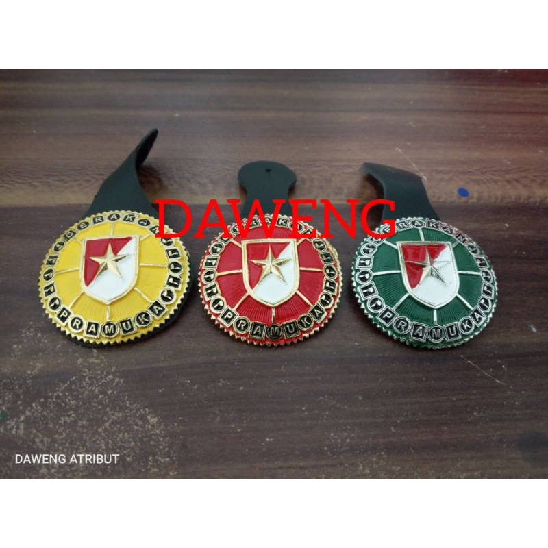 TANDA JABATAN (TANJAB) KPL PENGGALANG " PENEGAK " SIAGA COR TIMBUL PREMIUM