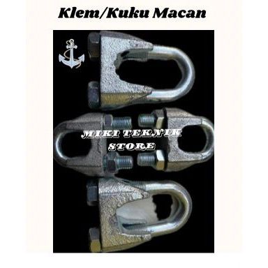 Klem Seling 6MM / Kuku Macan 6MM / Clamp Seling 6MM