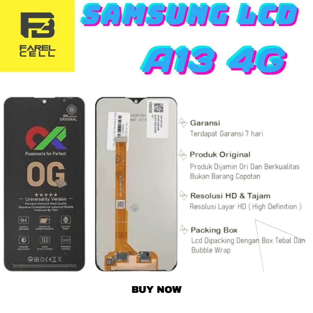 LCD TOUCHSCREEN SAMSUNG A13 4G/A135/A135F ORIGINAL