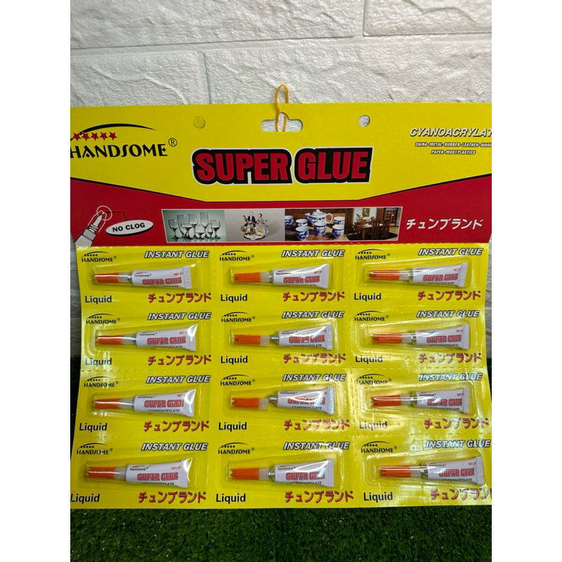 

SUPER GLUE HANDSOME( 1pack 12pcs lem tube)