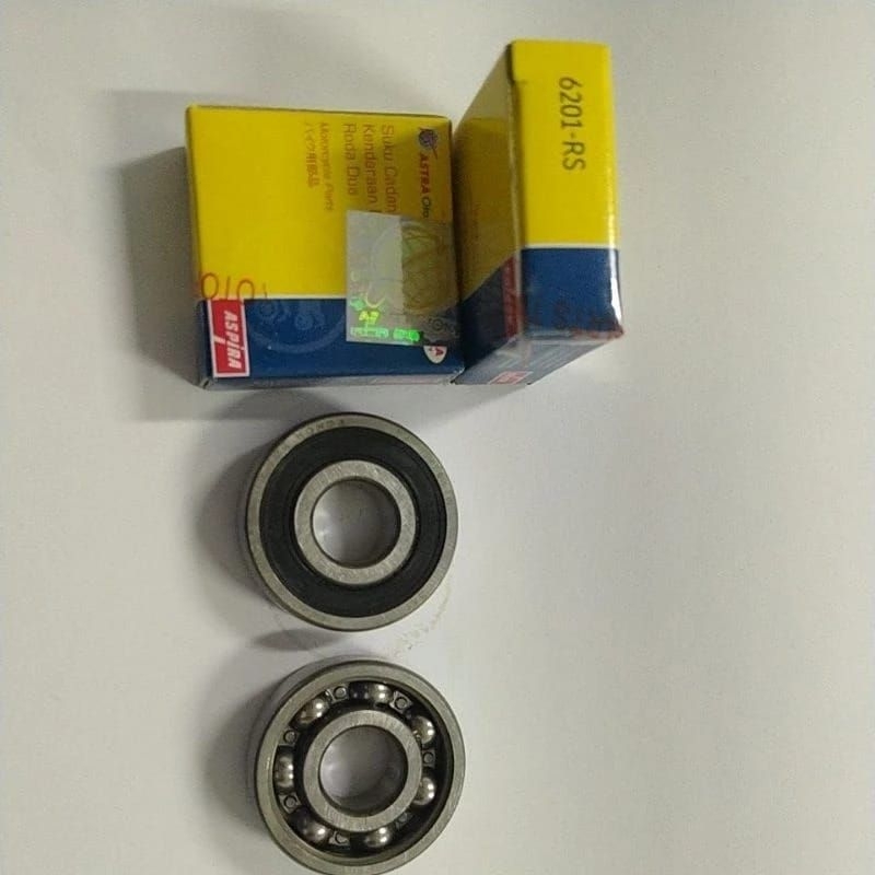 Laher Bearing 6201 RS Aspira SKF Original