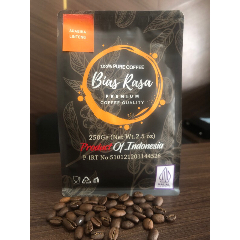 

Kopi Arabika Lintong - Bias Rasa Kemasan 250 Gram