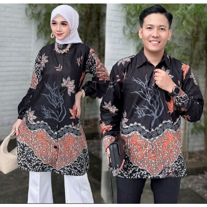 Tunik Batik Dan Kemeja Batik Jumbo | M-10XL SUPER JUMBO | atasan seragaman batik modern | batik coup