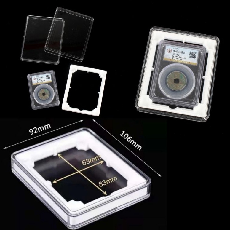 Harga Khusus Kotak penyimpan koin koin holder PCGS NGC box akrilik Hard case