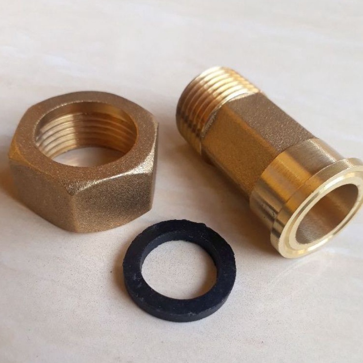 Sale Mur Kopling Kuningan meter air PDAM 12