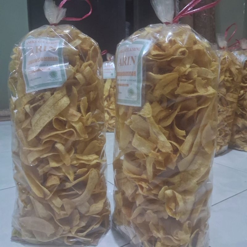 

Keripik Pisang Gurih Asin 1kg/Pisang Goreng Krispi