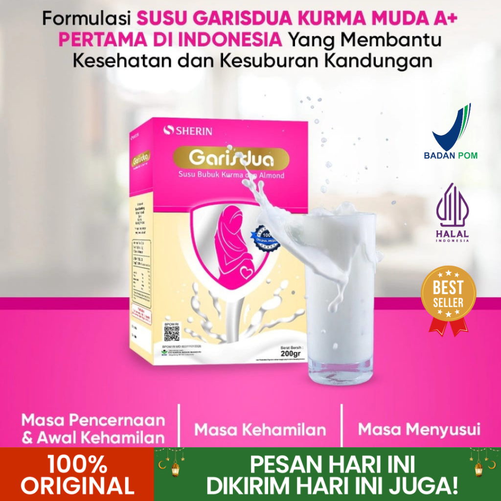 

Susu Kambing PROMIL - Sherin GARIS DUA Membantu Promil dan Kehamilan Garis Dua