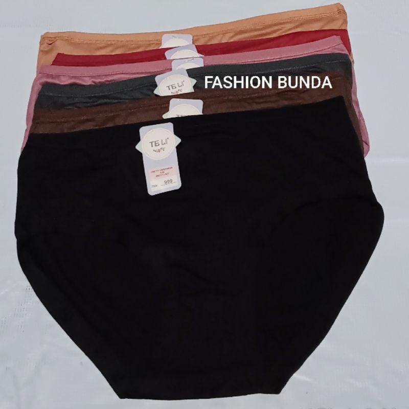 By Sorex Cd Jumbo 6pcs atau 12pcs Celana Dalam Wanita SIZE M,L,XL,XXL,XXXL,XXXXL Bisa Dipakai Ibu Ha