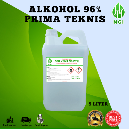 Alkohol 96 Prima Teknis 5 Liter