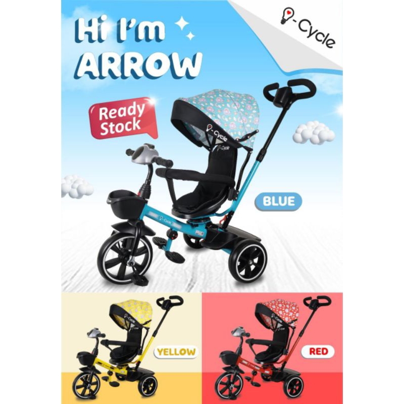 sepeda anak roda tiga /stroller baby i cycle arrow2223