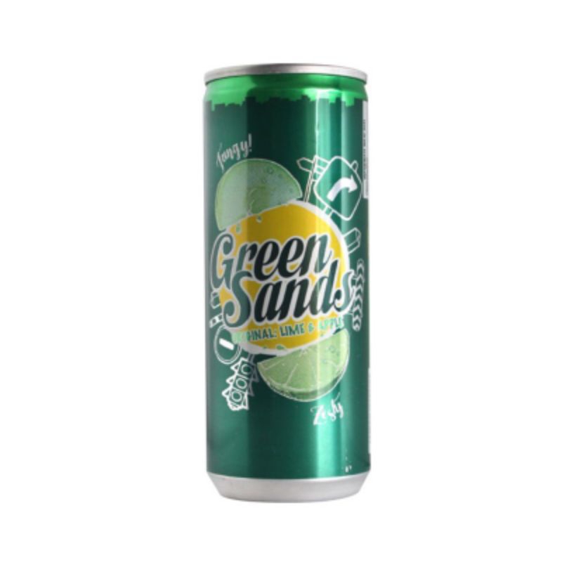 

Green Sands Minuman Karbonasi Lime & Apple Kaleng