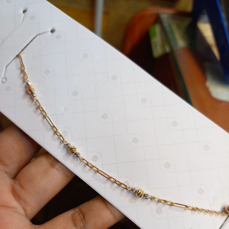 gelang serut emas #16k #700