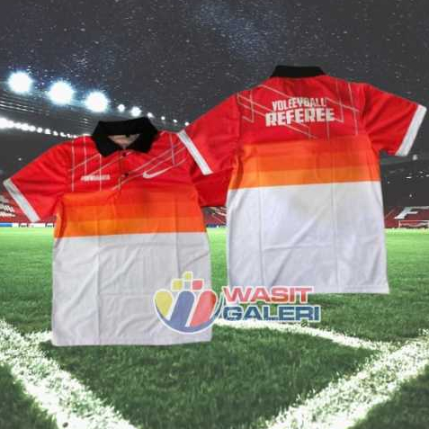 BAJU TUGAS WASIT VOLI /PBVSI FULLPRINTING