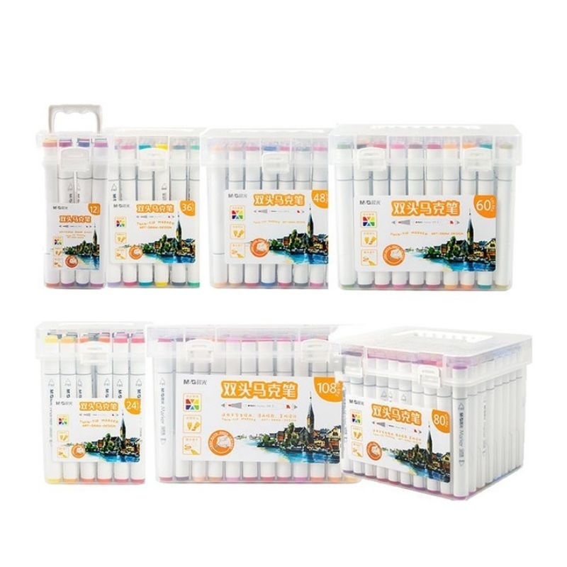 

M&G Double-tip Triangle Art Marker 60 colors