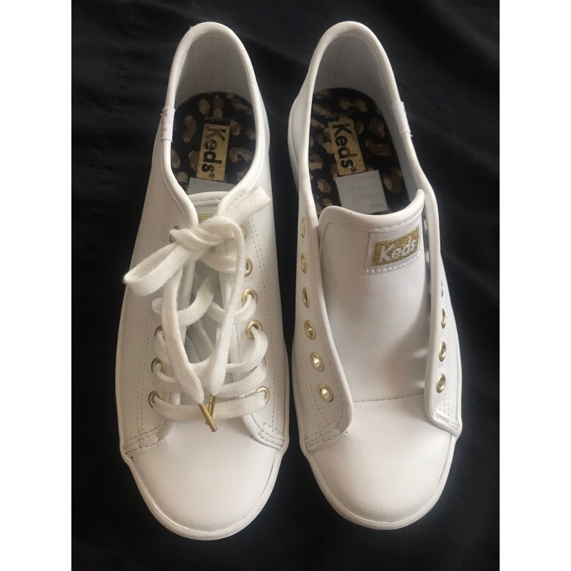 sepatu sneakers putih wanita  Keds WH63987 leather woman