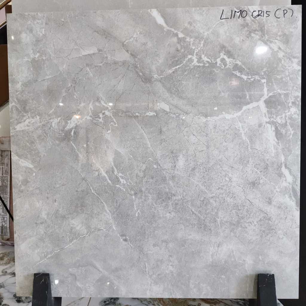 Granit Lantai Glazed Polish 60x60 Sun Power Limo Gris