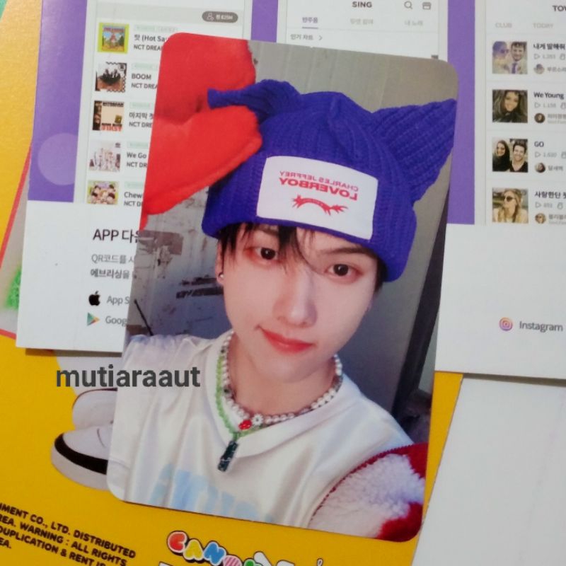 PC NCT DREAM OFFICIAL JISUNG CANDY PHOTOBOOK VER.