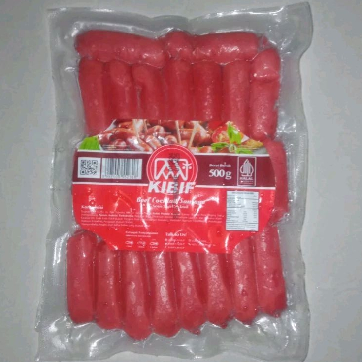 

KIBIF Beef Cocktail Sosis 500 Gram