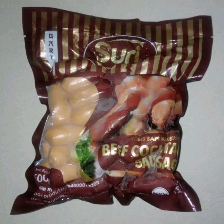 

SURI Beef Cocktail Sausage 500 Gram