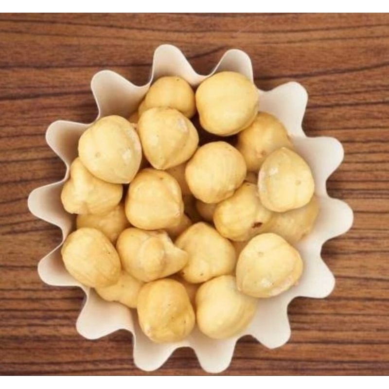 

Kacang Hazelnut Skinless Mentah 1kg