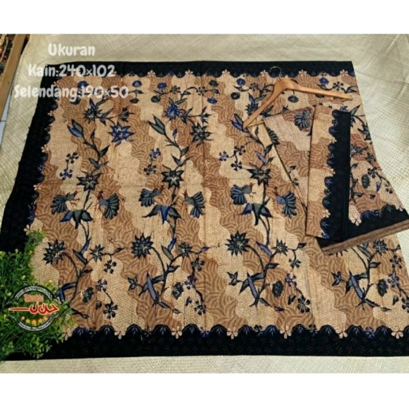 kain batik tulis Madura tanjung bumi gentongan sarimbit free selendang