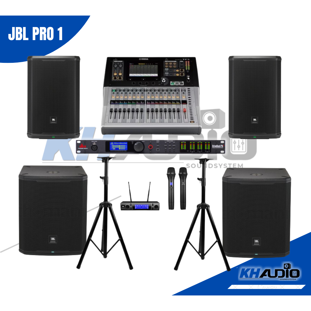 JBL PRO 1. PAKET SOUND SYSTEM OUTDOOR/INDO0R