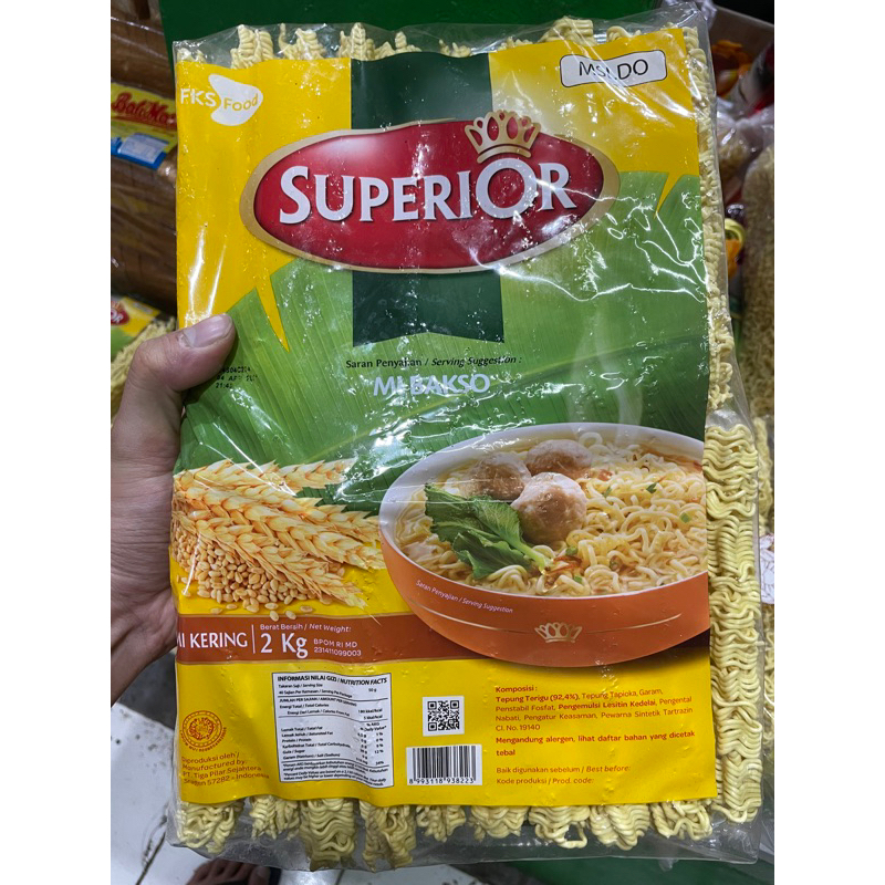 

Mie Kering Superior 2kg