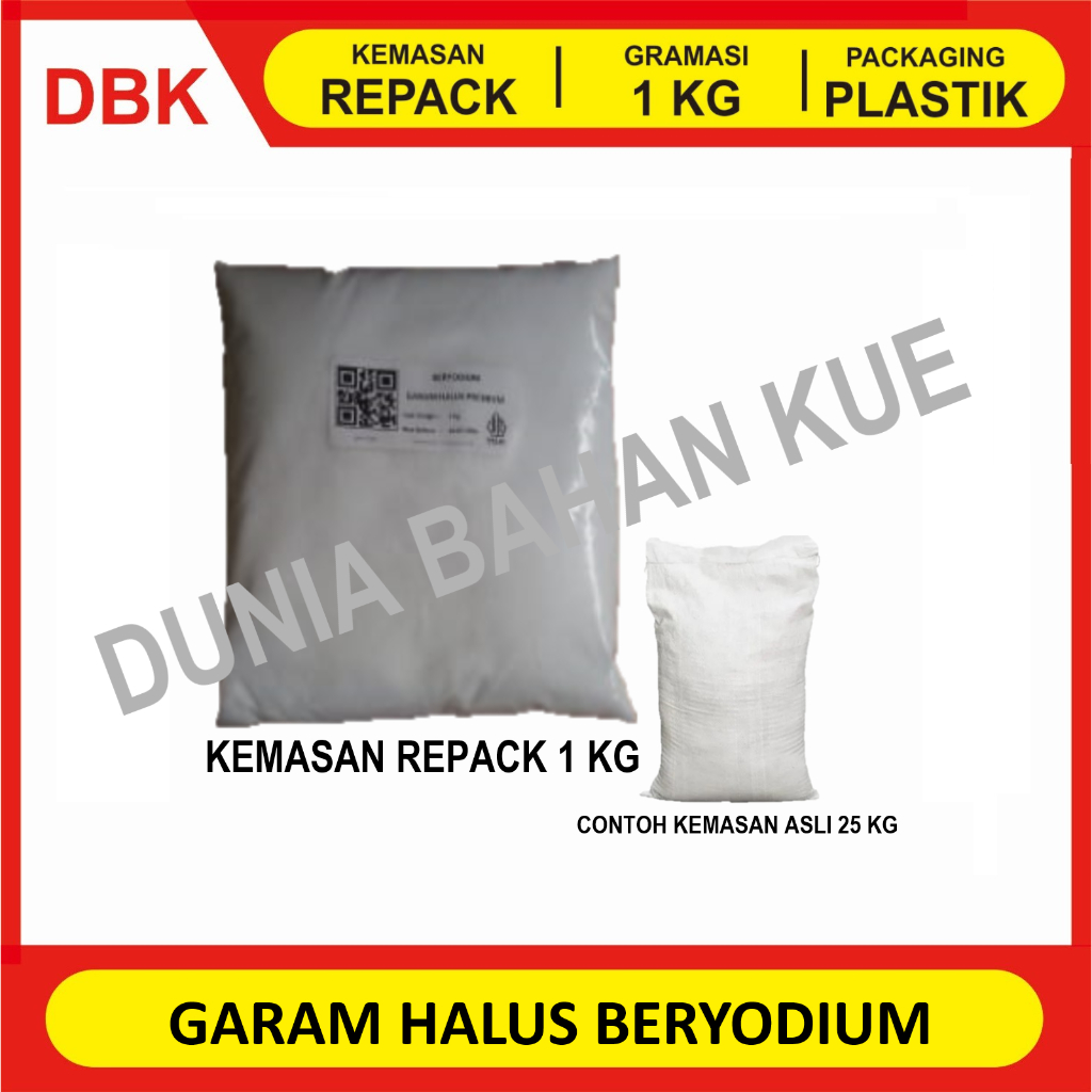 

GARAM HALUS PREMIUM BERYODIUM - 1 KG