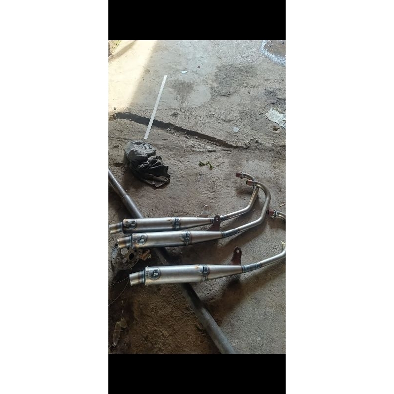 knalpot freeflow mentah tanpa cover