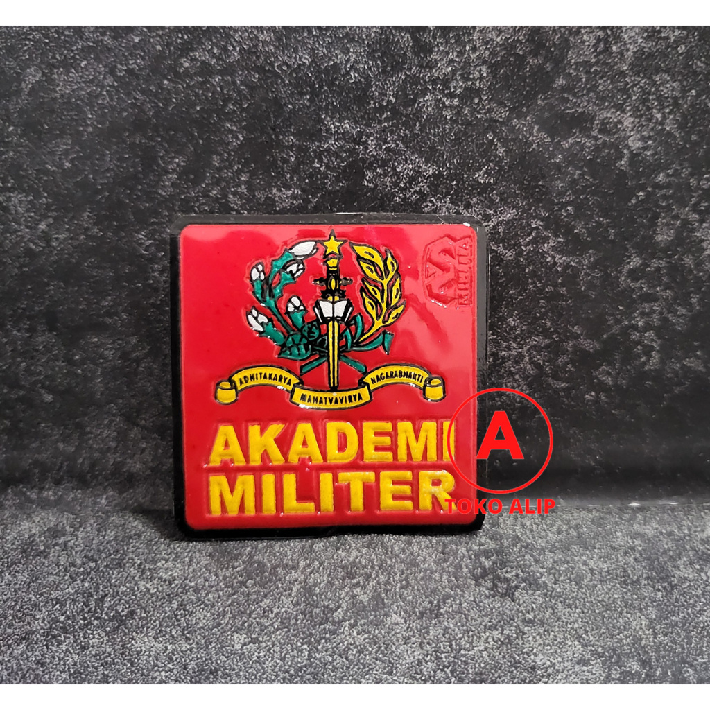 Sticker Akmil (Persegi) - Stiker Akademi Militer - Sticker Mobil - Stiker Akmil