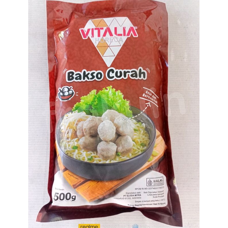 

Bernardi Vitalia bakso curah 500 gr - Frozen food murah