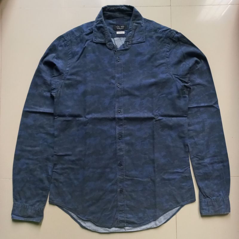Kemeja Camo Zaraman Second
