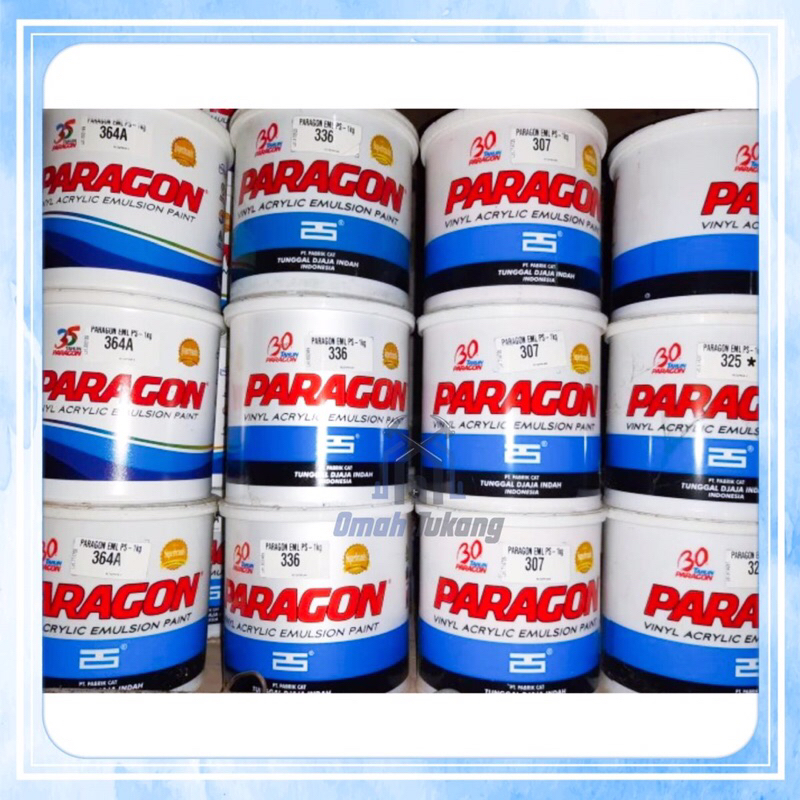 READY Semua Warna Cat Tembok 1 Kg PARAGON Xtra Bubble Wrap