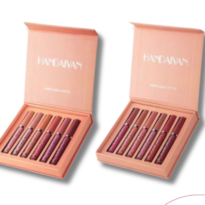 HANDAIYAN Matte Liquid Lipstick Set | liquid matte lipstik , lipstik pallete