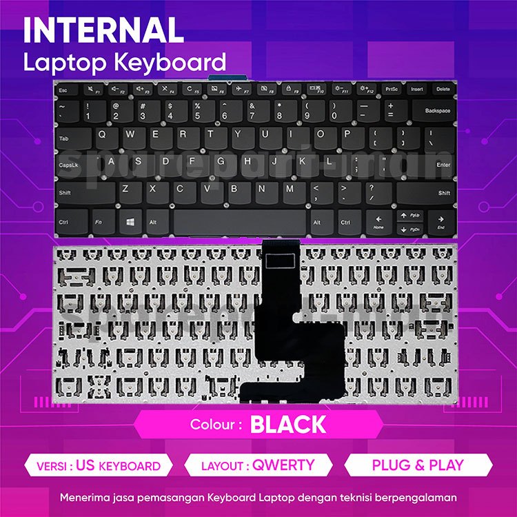 Keyboard LVO IdeaPad Slim 3-14IIL05 3-14IML05 3-14ITL05