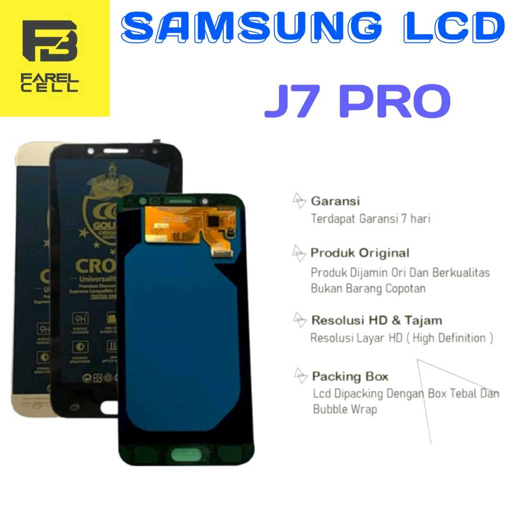 LCD TOUCHSCREEN SAMSUNG GALAXY J7 PRO 2017 J730 ORIGINAL COMPLETE