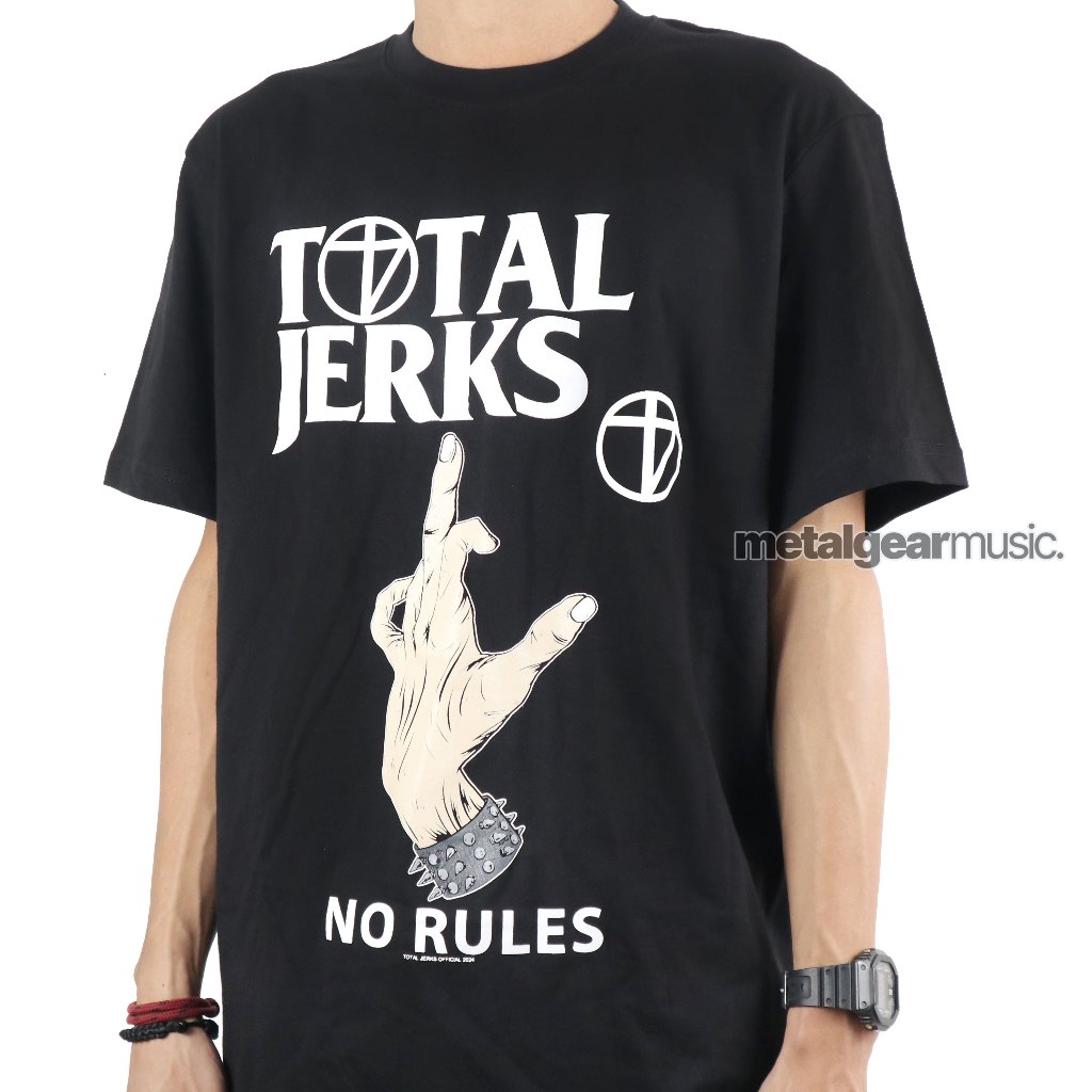 Original Total Jerks - No Rules Tshirt