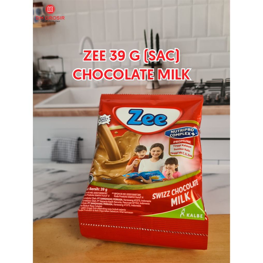 

Zee Susu Bubuk Rasa Swizz Chocolate Sachet 39 gr