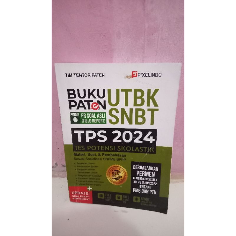 

BUKU PATEN UTBK SNBT 2024