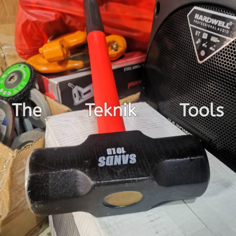Palu Godam / Palu Bodem 5 Kg Sledge Hammer 10 Lb Gagang fiber