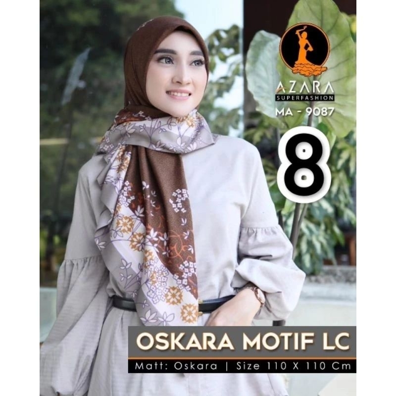 HIJAB AZARA MOTIF OSKARA LC