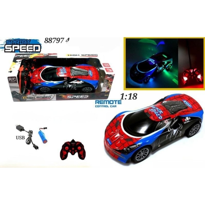 PROMO MOBIL REMOT SPIDERMAN / RC SPIDERMAN / REMOTE CONTROL / MOBIL RC