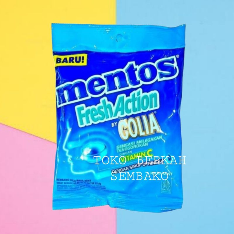 

Permen MENTOS GOLIA Original Rasa MINT 105gr (isi24pcs) -1 BUNGKUS