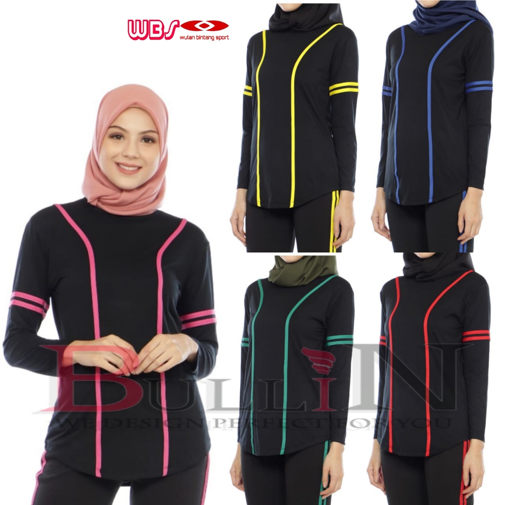 Baju olaharaga senam kerin panjang Jumbo/ Baju aerobik wanita