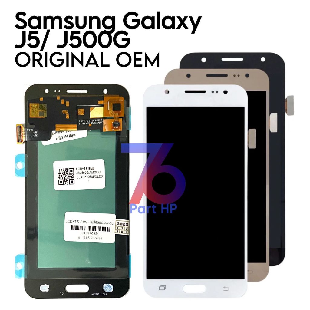 LCD Touchscreen Fullset Samsung Galaxy J5 2015 / J500 / SM-J500F / SM-J500G / SM-J500FN / SM-J500Y /