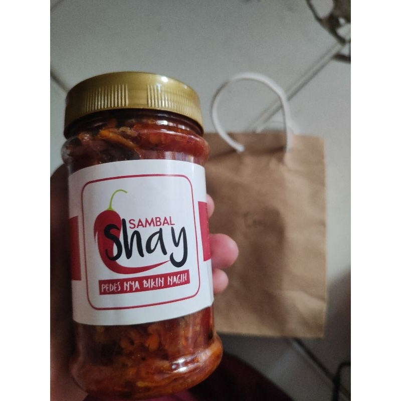 

sambal shay homemade